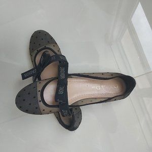 Christian Dior Miss J’adior Mesh ballet Flats shoes